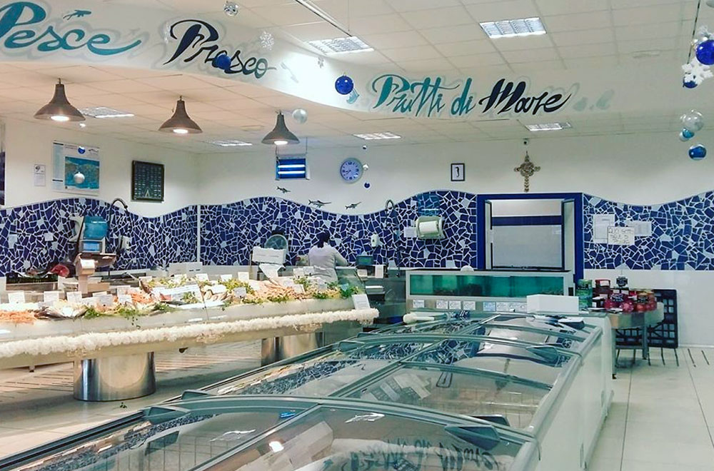 La pescheria DE.MAR. di Pontinia